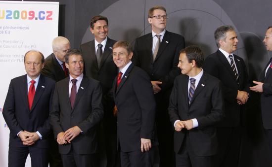 Gyurcsány Ferenc és néhány európai miniszterelnök 2009-ben